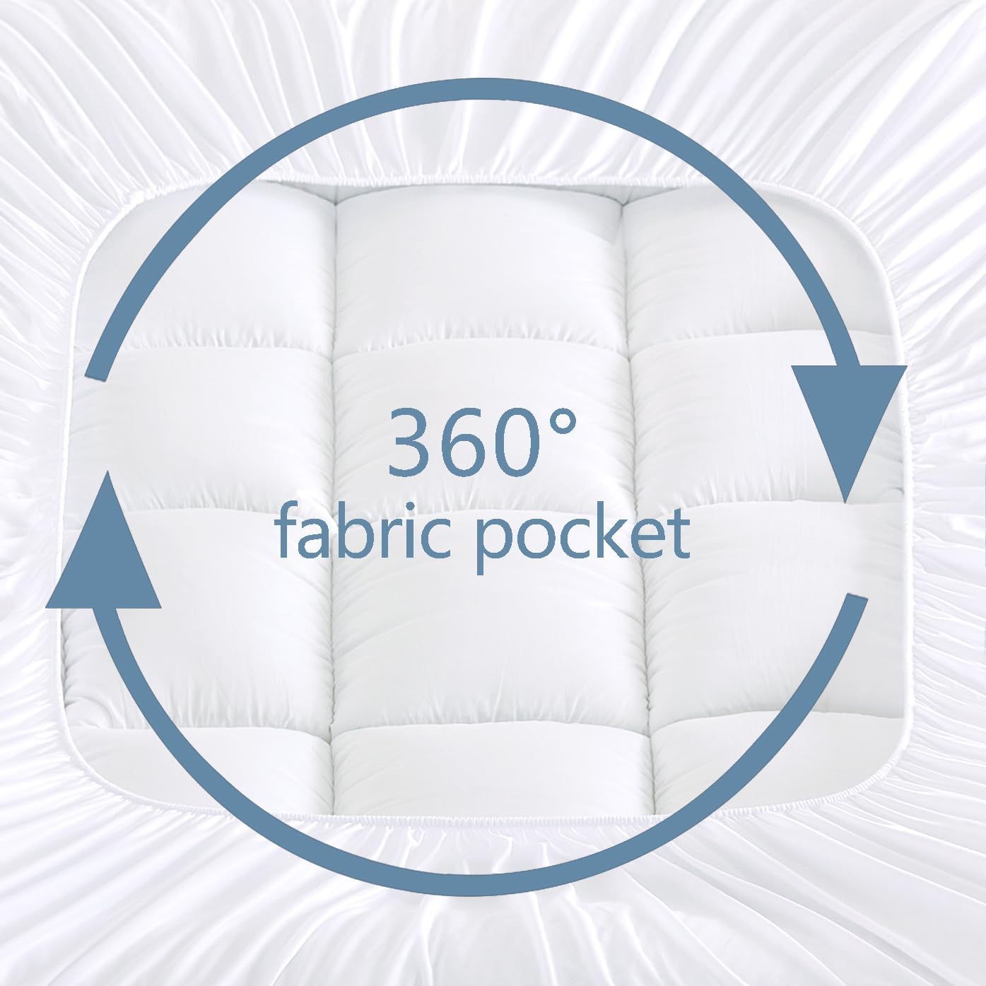 Luxurious Extra Thick 1000GSM Mattress Topper-King size