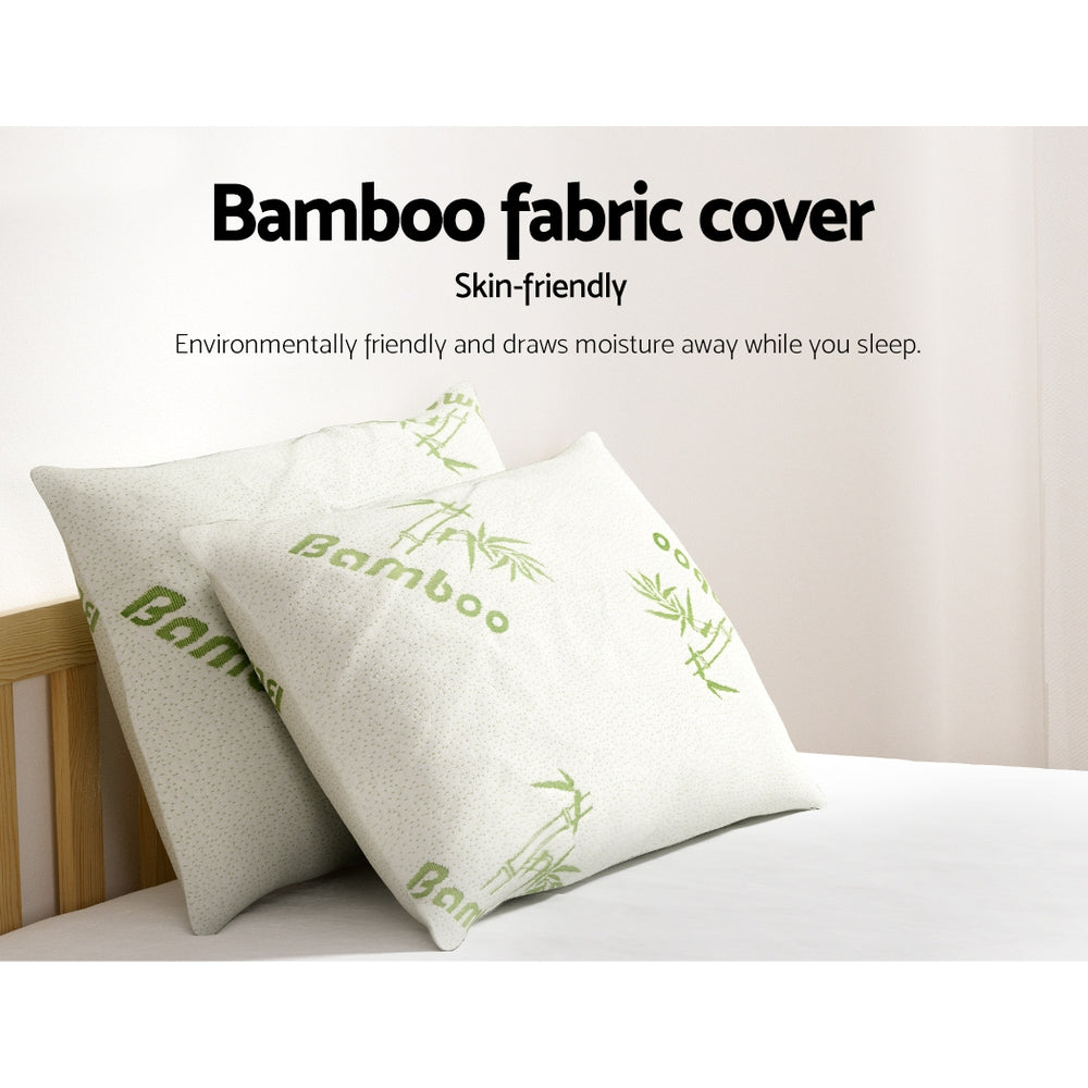 4 Pack Bamboo Pillow Giselle Bedding Family