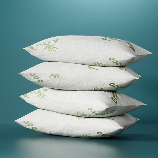 4 Pack Bamboo Pillow Giselle Bedding Family