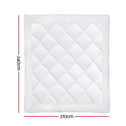 Microfiber Bamboo Quilt King Giselle Bedding 400GSM